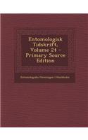 Entomologisk Tidskrift, Volume 24