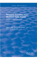 Resource Recovery From Municipal Solid Wastes
