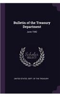 Bulletin of the Treasury Department