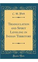 Triangulation and Spirit Leveling in Indian Territory (Classic Reprint)