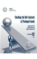 NIST Handbook 133 Checking the Net Contents of Packaged Goods