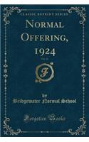 Normal Offering, 1924, Vol. 26 (Classic Reprint)