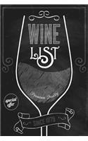 Wine List: Wine Journal, Wine Log Book, Wine Diary, Wine Notebook 120 Pages