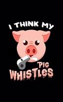 I think my pig whistles