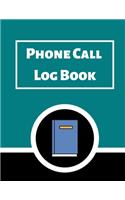 Phone Call Log Book