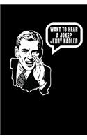 Want to Hear a Joke? Jerry Nadler