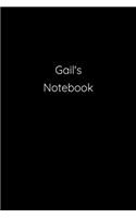 Gail's Notebook: Notebook / Journal / Diary - 6 x 9 inches (15,24 x 22,86 cm), 150 pages.