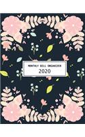 Monthly bill organizer 2020: Budget Planner Organizer For The Upcoming Year 2020: Bill Tracker, Finance Planner, Expense Tracker, Budget Planner 2020(1 Monthly Bill Planner)