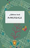 Address book paperback