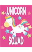 Unicorn Squad Notebook - Lined Journal for Writing & Notes