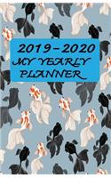 2019-2020 My Yearly Planner: Students and Teacher Two-Year Planner: 24-Month Calendar, Daily and Weekly Journal, U.S. Holidays: Jan 2019 - Dec 2020, Blank Composition For Writin