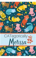 Categorically Melissa: Personalized Journal for Cat Lovers