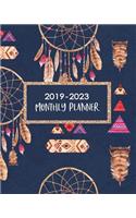 2019-2023 Monthly Planner