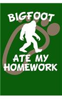 Bigfoot Ate My Homework