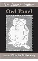 Owl Panel Filet Crochet Pattern