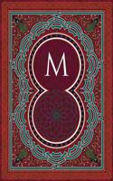 Monogram "M" Sketchbook: Blank Art Pad Notebook Journal(13 Monogram Arabesqueone 150 Sketch)