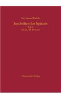 Inschriften Der Spatzeit