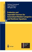 Frobenius and Separable Functors for Generalized Module Categories and Nonlinear Equations