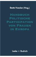Handbuch Politische Partizipation Von Frauen in Europa