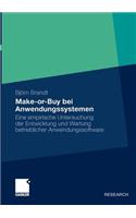 Make-Or-Buy Bei Anwendungssystemen