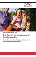 La Carne de especies no tradicionales