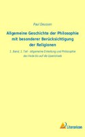 Allgemeine Geschichte der Philosophie mit besonderer Berücksichtigung der Religionen