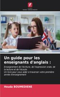Un guide pour les enseignants d'anglais