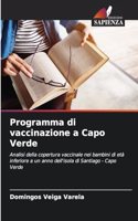 Programma di vaccinazione a Capo Verde