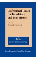 Professional Issues for Translators and Interpreters