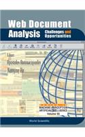 Web Document Analysis: Challenges and Opportunities