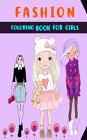 Fashion Coloring Book For Girls