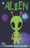 Alien Coloring Book for Kids