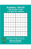 Sudoku 10x10 - 106 Griglie vuote