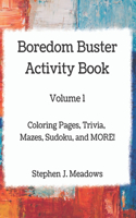 Boredom Buster Activity Book