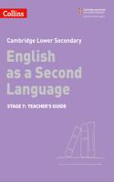 Lower Secondary English as a Second Language Teacher's Guide: Stage 7