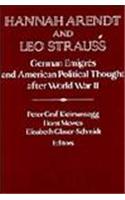 Hannah Arendt and Leo Strauss