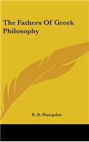 The Fathers Of Greek Philosophy