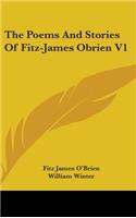 Poems And Stories Of Fitz-James Obrien V1