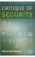 Critique of Security