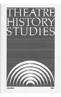 Theatre History Studies 1986, Vol. 6