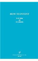 How to Invent