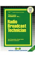 Radio Broadcast Technician: Passbooks Study Guide