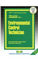 Environmental Control Technician: Passbooks Study Guide