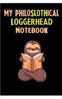 My Philoslothical Loggerhead Notebook: Self Discovery Journal With Questions From A Relaxed Sloth