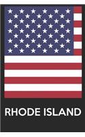 Rhode Island: - Blank Page Journal - With No Lines - (Diary, Notebook)