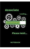 Associate Loading: Squared Notebook - Journal Diary - A5 Format - Squared Pages
