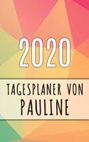 2020 Tagesplaner von Pauline