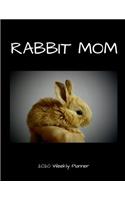 Rabbit Mom 2020 Weekly Planner