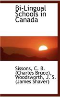 Bi-Lingual Schools in Canada