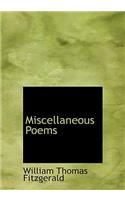 Miscellaneous Poems